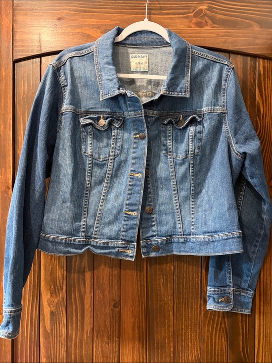 Old Navy Jackets & Blazers - Old Navy Classic Light Blue Denim Jacket - Women's XL